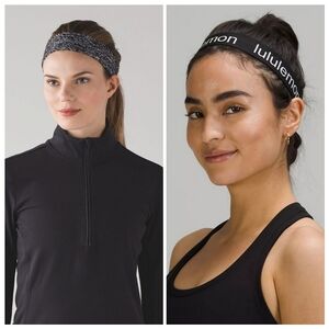 🆕️ Lululemon Fly Away Tammer Headband & Hold Your Own Headband O/S Bundle⭐️